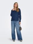 Блуза ONLY ONLRILLO MELLI, Blue Denim - фото 5