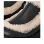 Сабо (WMNS) UGG Esmee Leather Clog Mules 'Black' - фото 3