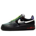 Кроссовки air force 1 low вандализированные Nike, серый - фото