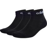 Носки adidas T Lin Ankle 3P 3 шт, черный - фото