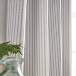 Марта Стюарт Ticking Stripe Backtab 2 панели для оконных штор Martha Stewart, цвет Indigo - фото 4