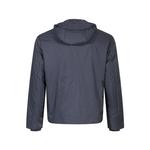 Куртка утепленная с капюшоном на молнии EMPORIO ARMANI, морской синий - фото 2