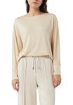 Топ comma Long sleeved top, Beige - фото 5