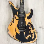 Гитара Schecter Synyster Gates Custom-S Relic, потертый сатиновый черный - фото 2