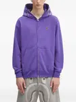 Толстовка на молнии с капюшоном A BATHING APE, фиолетовый - фото