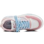 Кроссовки WARRIOR Skateboarding Shoes Women's Low-top Maroon/Beige/Navy, темно-синий - фото 3