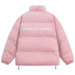 SUPEREALLY СУПЕРОЧЕНЬ стеганая куртка унисекс, Белый - фото