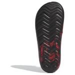 Слайды Adicane Core Black Team Collegiate Red Bright Red Adidas, черно-красные - фото 5