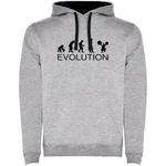 Худи Kruskis Evolution Train Two-Colour, серый - фото