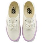 Туфли Vans Authentic Canvas унисекс, White/Eggplant - фото 4