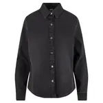 Рубашка с длинным рукавом Urban Classics Denim, черный - фото 3