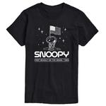 Мужская футболка Peanuts First Beagle In Space Licensed Character - фото