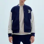 Бейсбольная куртка унисекс темно-синий Mlb - фото 7