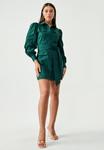 Платье-рубашка KITT BWLDR, темно-зеленый - фото 2