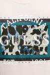 Футболка ANIMALIER Guess, бежевый - фото 5