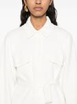 P.A.R.O.S.H. трикотажная рубашка, белый - фото 5
