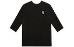Футболка MLB Back Alphabet Printing 7 Sleeve Black, черный - фото 2