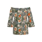 Женский топ с принтом на бретелях Lascana, Berry Multicolor - фото 3