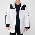 Пуховик мужской белый The North Face, белый - фото 3