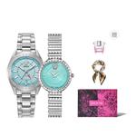 VERSACE Часы Unisex Watch, Ice Blue - фото 3