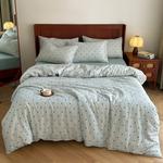 LUOLAI HOME Комплект постельного белья 1,5 м, 4 предмета, простыня - фото 3