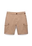 Шорты N-DEASE LICHEN Napapijri, бежевый - фото
