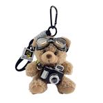 TBoML Плюшевый кулон, Shimmery Camera Bear+Red Sweater Little White Bear - фото 3