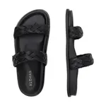 Кожаные тапочки Alohas, черный - фото 3