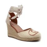 Клинья Liu Jo, экрю - фото