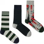 Носки 3 шт Pepe Jeans Geo Tree crew, разноцветный - фото 2