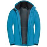 Куртка trailtime 2l jkt m Jack Wolfskin, синий - фото 3