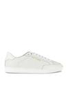 Кроссовки Saint Laurent SL /10 Low Top, цвет Optic White & Optic White - фото