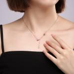 TRUE ME Женское ожерелье из серебра 999 пробы - фото 11