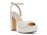 Туфли Steve Madden Assured Platform Sandal, Pearl White - фото