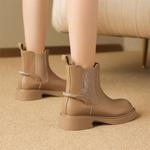 Ботинки Челси женские Josiny, хаки - фото 13