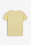 Футболка Scalpers PLAINCENTRALSKULL TEE, Light Yellow/Yellow - фото 6