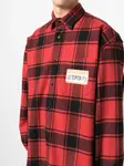 Рубашка Hello My Name Is VETEMENTS, красный - фото 5