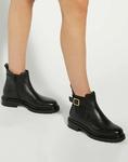 Ботильоны Dune London Paused черного цвета - фото 4