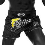 Шорты Fairtex Muay Thai Shorts - BS1708 Black, черный - фото 3