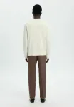 Джемпер с круглым вырезом slhtorino Selected, Egret - фото 3