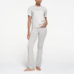 Футболка SKIMS Relaxed Tees, цвет Light Heather Grey - фото 2