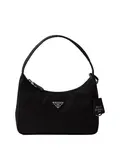 Мини-Сумка Re-Nylon переиздание 2000 года Prada, черный - фото
