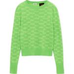 Трикотаж женский зеленый Loewe - фото