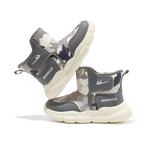 Детские утепленные ботинки Kids WARRIOR, серый армейский зеленый - фото 7