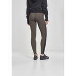 Леггинсы Urban Classics Jacquard Striped, зеленый - фото 4