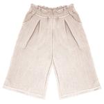 Детские мини-кюлоты для девочек - брюки для отдыха Maximo, бежевый - фото
