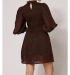 Платье Randi Sienna Scroll мини в коричневом цвете Cleobella - фото 2