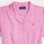 Детская розовая футболка поло SS24 Polo Ralph Lauren - фото 4