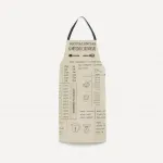 Размеры хлопкового фартука El Corte Inglés, шерсть - фото