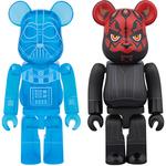 BE@RBRICK Darth Vader Holographic Ver. & Darth Maul 2 Pack Multi - фото 5